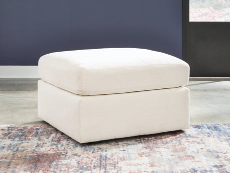 Pillar Peak Oyster Oversized Accent Ottoman from Ashley - Luna Furniture