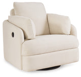 Pillar Peak Oyster Swivel Glider Recliner from Ashley - Luna Furniture