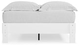 Piperton Full Platform Bed with Dresser and Chest in White from Ashley - Luna Furniture