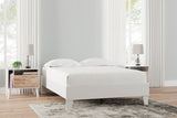 Piperton Full Platform Bed with Dresser in White from Ashley - Luna Furniture