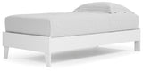 Piperton Twin Platform Bed with Dresser and Chest in White from Ashley - Luna Furniture