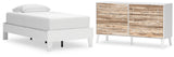 Piperton Twin Platform Bed with Dresser in White from Ashley - Luna Furniture