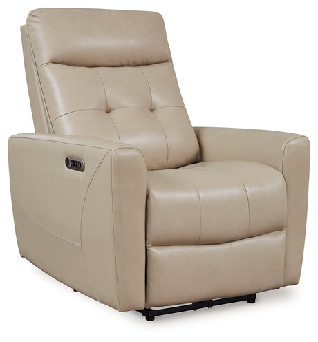 Pisgham Sand Power Recliner - U1050313 - Luna Furniture