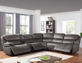 Plaza 6-Piece Power Reclining Sectional from Steve Silver - Luna Furniture