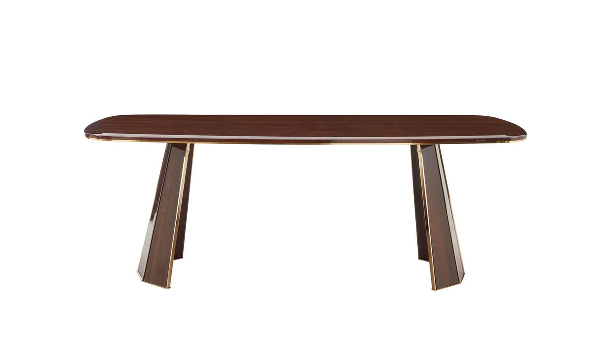 Plaza Dining Table (Plaza Walnut) - 20-PLZ-DINING TABLE