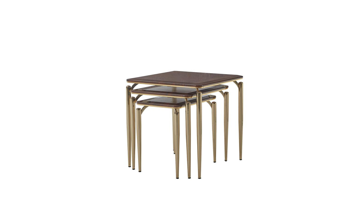 Plaza Nesting Table (Plaza  Walnut) - 85-PLZ-NESTING TABLE