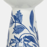 Porc,12"h Chinoiserie Candle Holder,blue/wht from Sagebrook Home - Luna Furniture