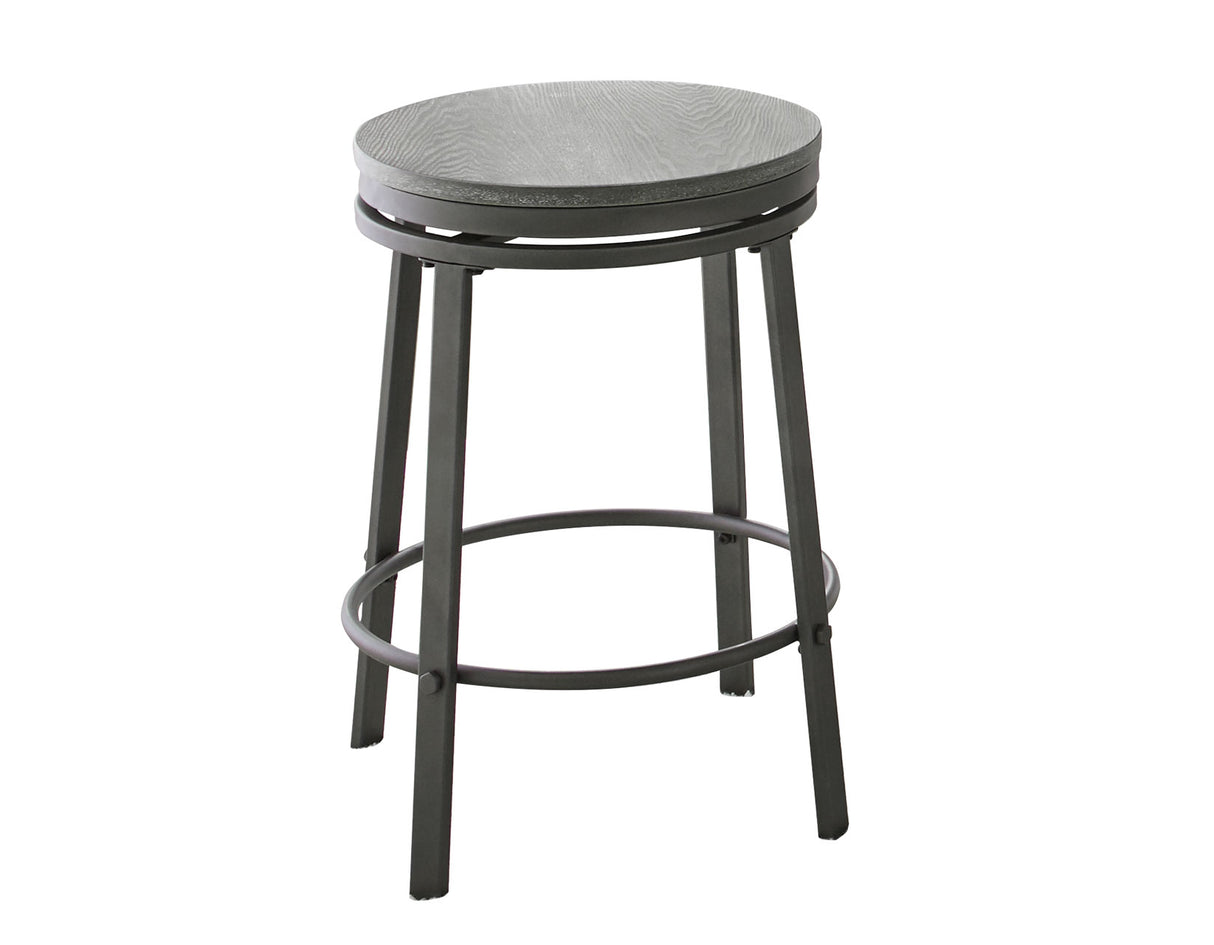 Portland 24″ Backless Counter Stool, Swivel, Set of 2 from Steve Silver - Luna Furniture