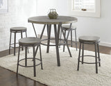 Portland 24″ Backless Counter Stool, Swivel, Set of 2 from Steve Silver - Luna Furniture