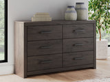 Prendonea Charcoal Dresser from Ashley - Luna Furniture