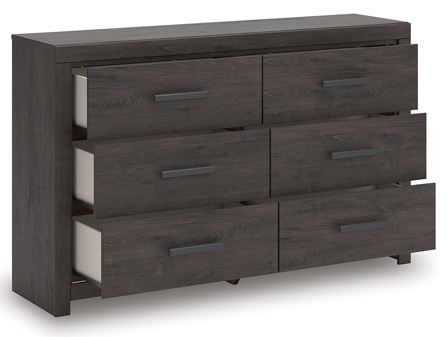 Prendonea Charcoal Dresser from Ashley - Luna Furniture