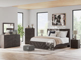 Prendonea Charcoal Dresser from Ashley - Luna Furniture