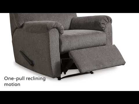 Nerviano Gray Recliner