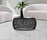 Priya Coffee Table Black from Meridian - Luna Furniture