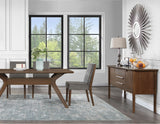 Quinn 6-Piece Dining Set(Table, Bench & 4 Side Chairs) from Steve Silver - Luna Furniture