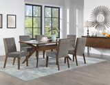 Quinn 6-Piece Dining Set(Table, Bench & 4 Side Chairs) from Steve Silver - Luna Furniture