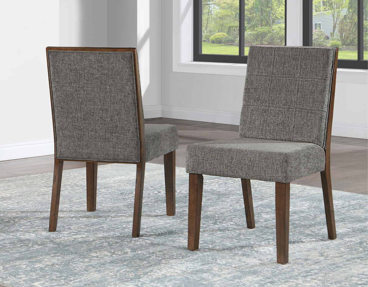 Quinn 6-Piece Dining Set(Table, Bench & 4 Side Chairs) from Steve Silver - Luna Furniture