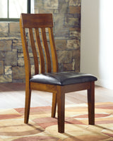 Ralene 2-Piece Dining Room Chair in Medium Brown - PKG000155