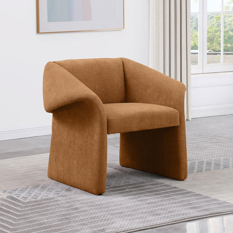 Ramsey Upholstered Sloped Arm Accent Chair Honey - 907523