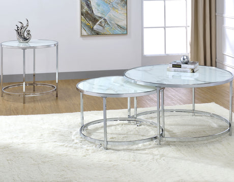 Rayne 3-Piece Set(Nesting Cocktail & 2 End Tables) from Steve Silver - Luna Furniture