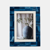 Resin, 4x6 Navy & White Border Photo Frame, Navy/w - 18123-01