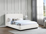 Rigby Boucle Fabric King Bed Cream from Meridian - Luna Furniture