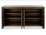 Rio 4-Door Accent Cabinet, Mocha from Steve Silver - Luna Furniture