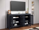 Rio 4-Door Accent Cabinet, Navy from Steve Silver - Luna Furniture