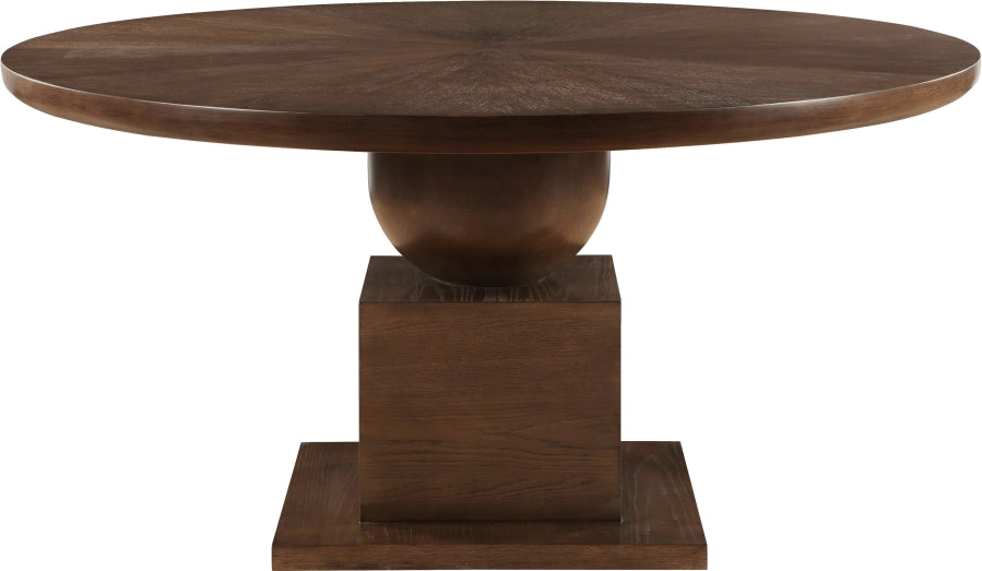 Rishal Dining Table Brown from Meridian - Luna Furniture