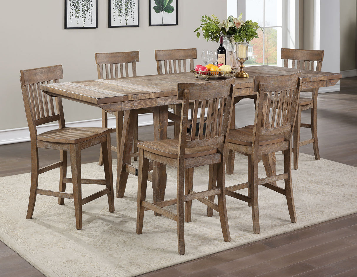 Riverdale 5-Piece Counter Set(Counter Table & 4 Chairs) - SET | RV500PT | RV500PTB | RV500CC(4)