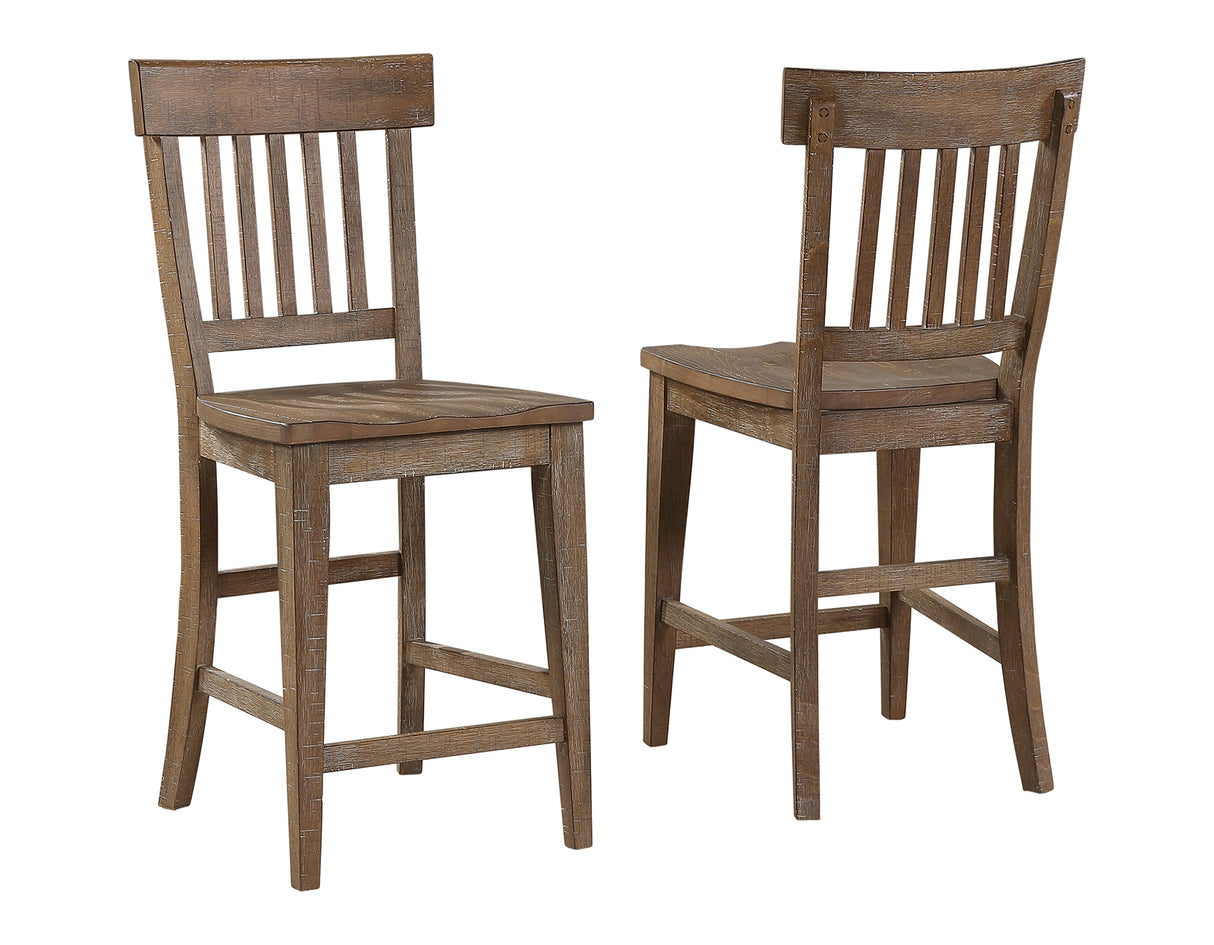 Riverdale 7-Piece Counter Set(Counter Table , 6 Side Chairs) from Steve Silver - Luna Furniture