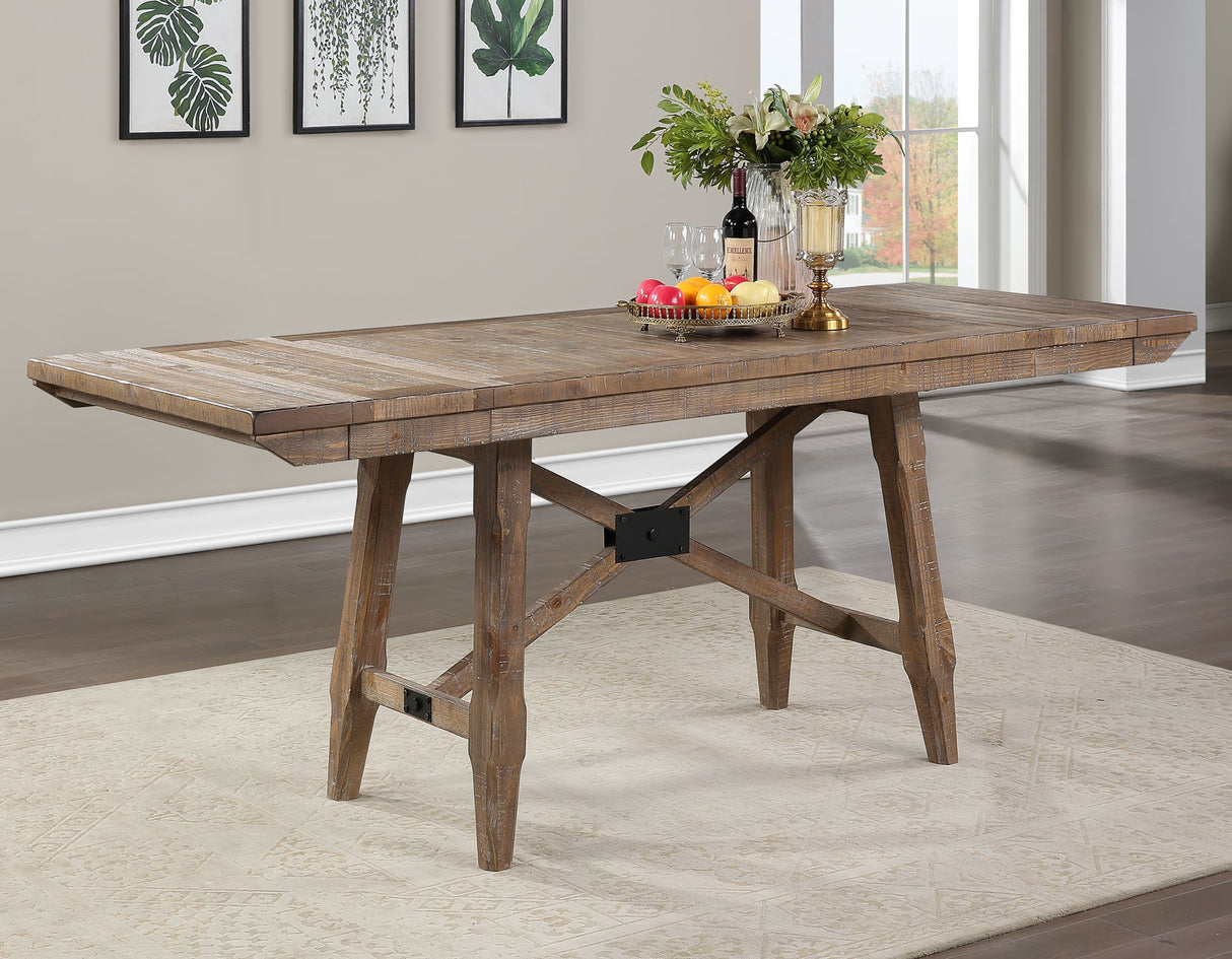 Riverdale 96-inch Counter Table w/2 12-inch Leaves - SET | RV500PTB | RV500PT