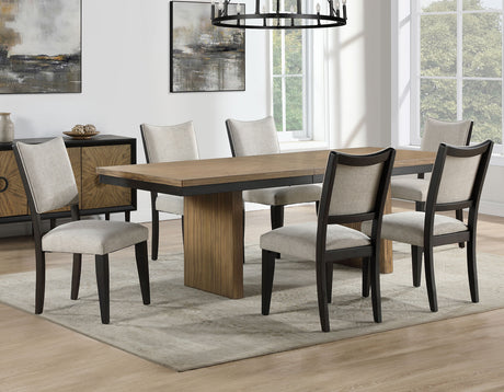 Roatan 5-Piece 80-96-inch Table Dining Set - SET | RTN500TT | RTN500TB | RTN500S(4)