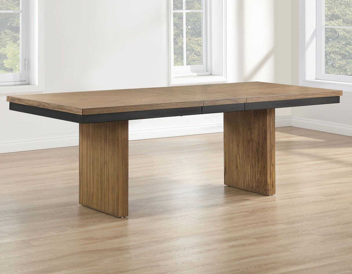 Roatan 80-96″ Table with 16″ Leaf from Steve Silver - Luna Furniture