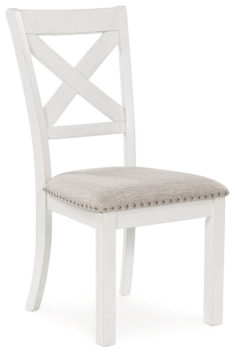 Robbinsdale Antique White Dining Chair, Set of 2 - D642-01