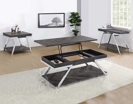 Roma 3-Piece Cocktail Table Set(Cocktail & 2 End Tables) from Steve Silver - Luna Furniture