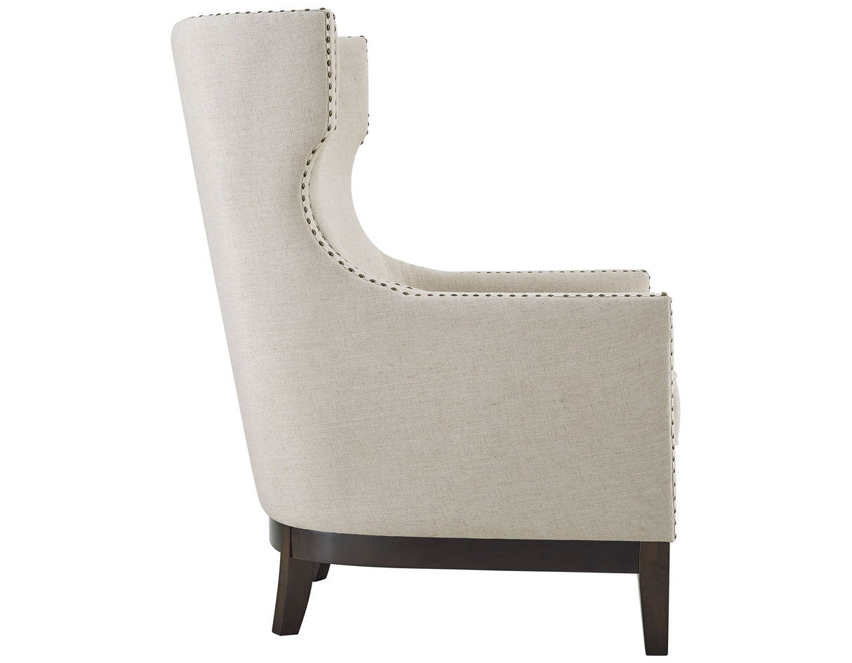 Roswell Wing Back Chair, Beige - RW850ACB