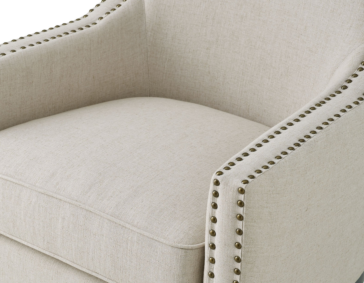 Roswell Wing Back Chair, Beige - RW850ACB