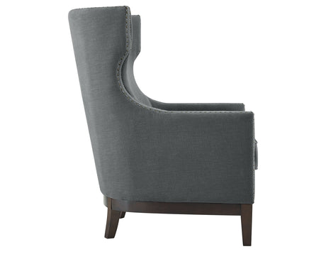 Roswell Wing Back Chair, Gray - RW850ACG