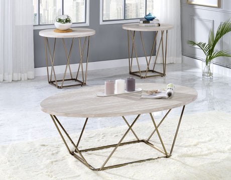 Rowyn 3-Pack Set(Pack Includes Cocktail Table & 2 End Tables) from Steve Silver - Luna Furniture