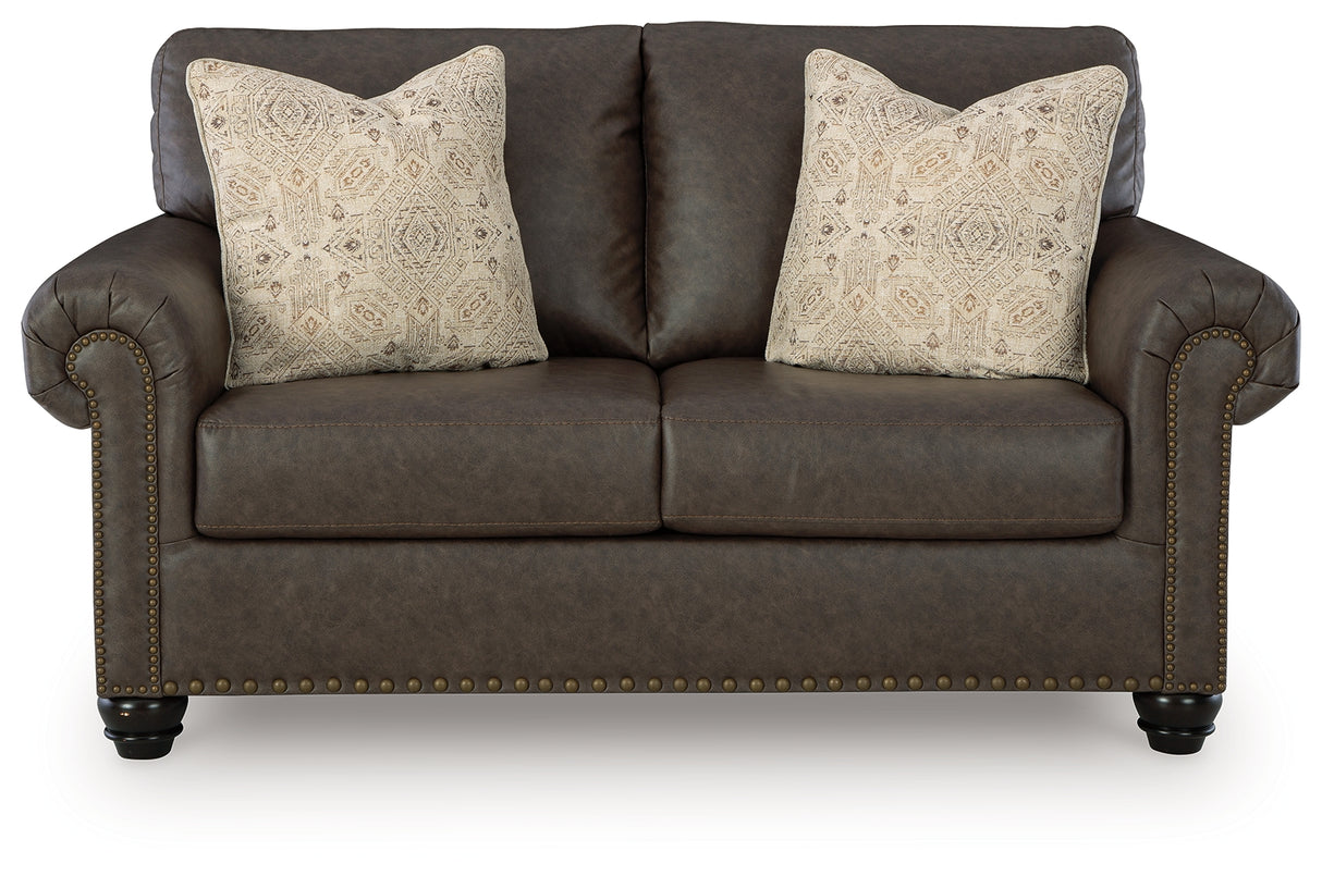 Roxmere Umber Loveseat - 5550335