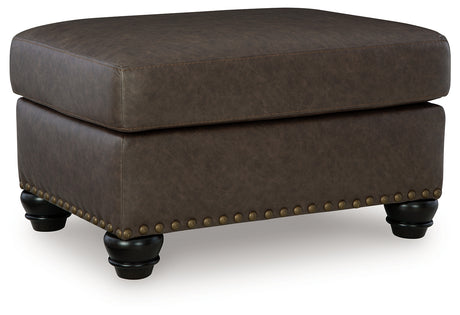 Roxmere Umber Ottoman - 5550314