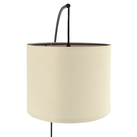 Royal 3-Arm Metal Arc Floor Lamp, Oil Rubbed Bonze with Linen Shade, 4 way Rotary Switch - FLL03701501