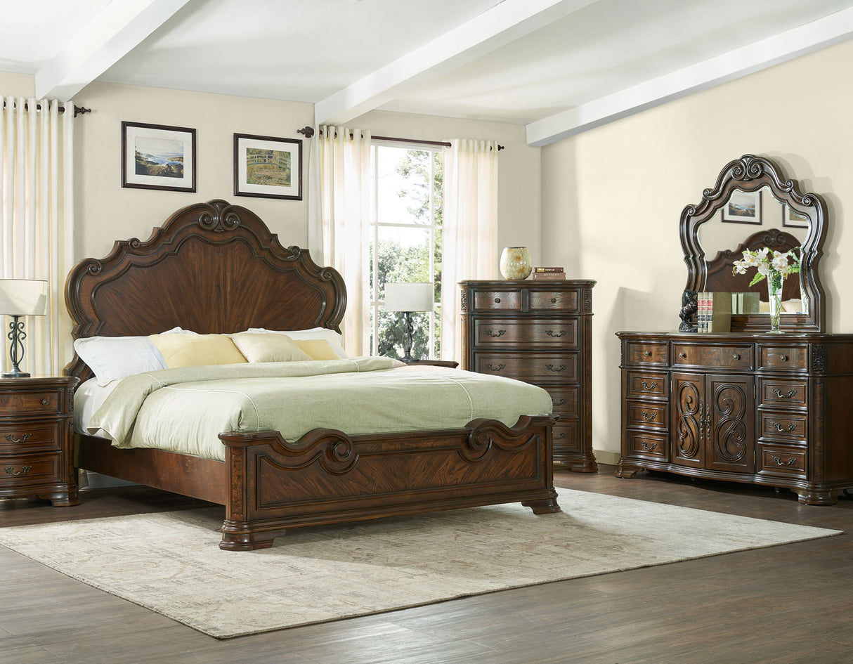 Royale 4-Piece Queen Set from Steve Silver - Luna Furniture