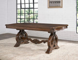 Royale 76-96 inch Table with 20 inch Leaf from Steve Silver - Luna Furniture