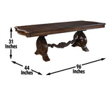 Royale 76-96 inch Table with 20 inch Leaf from Steve Silver - Luna Furniture