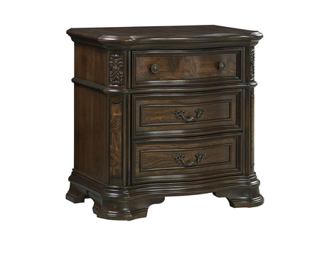 Royale Nightstand w/USB and Pwr Outlet from Steve Silver - Luna Furniture