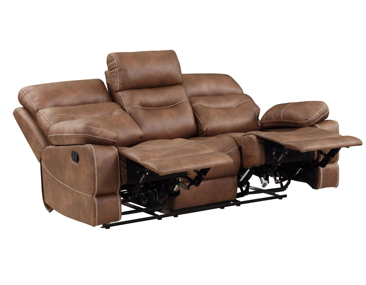 Rudger 3-Piece Manual Motion Set, Brown from Steve Silver - Luna Furniture