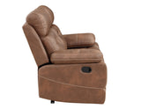 Rudger 3-Piece Manual Motion Set, Brown from Steve Silver - Luna Furniture