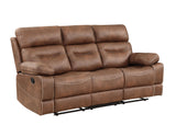 Rudger 3-Piece Manual Motion Set, Brown from Steve Silver - Luna Furniture